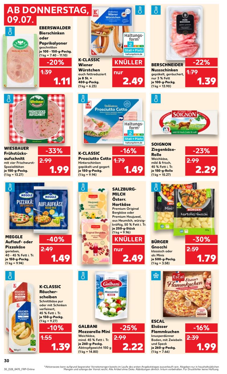 Kaufland catalog page 30 — 2026-07-09 to 2026-07-15