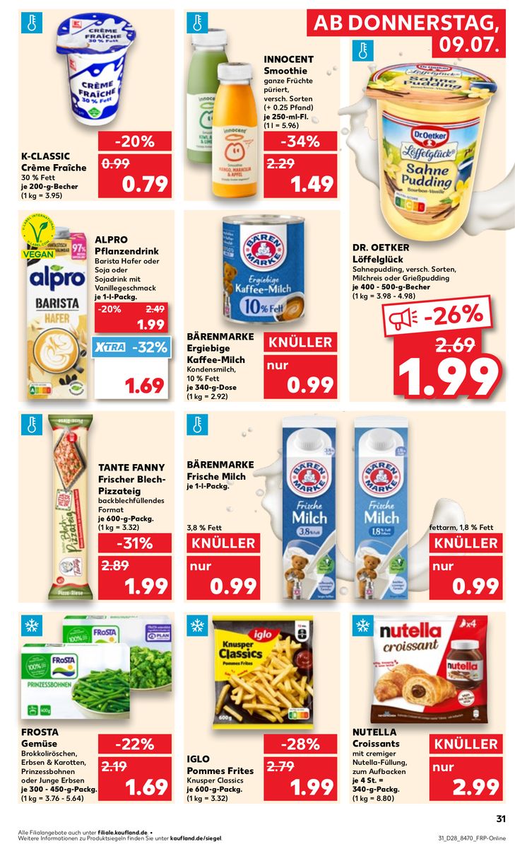 Kaufland catalog page 31 — 2026-07-09 to 2026-07-15