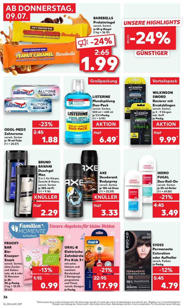 Kaufland catalog page 36 — 2026-07-09 to 2026-07-15