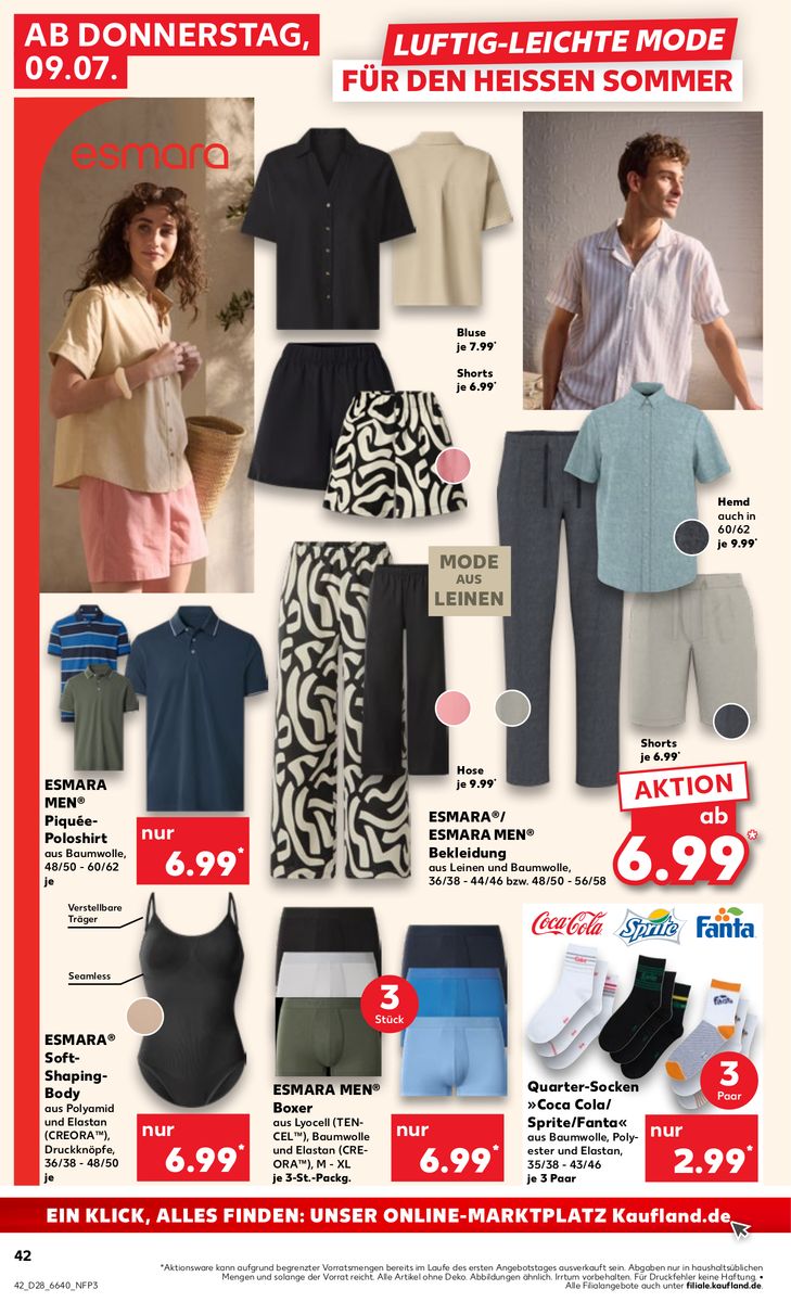 Kaufland catalog page 42 — 2026-07-09 to 2026-07-15