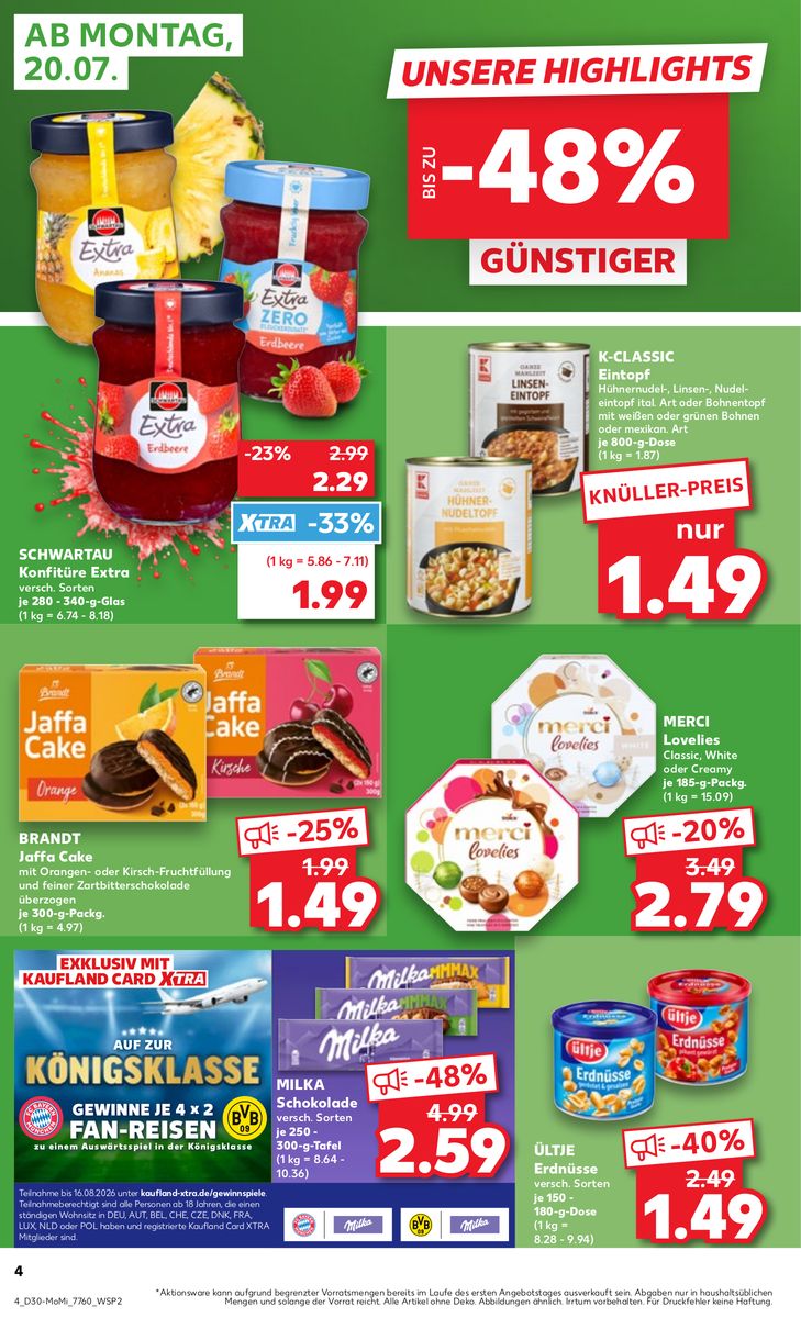 Kaufland catalog page 4 — 2026-07-20 to 2026-07-22