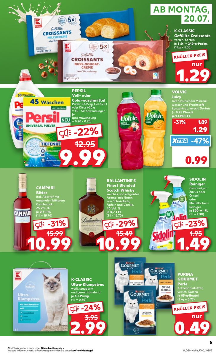 Kaufland catalog page 5 — 2026-07-20 to 2026-07-22