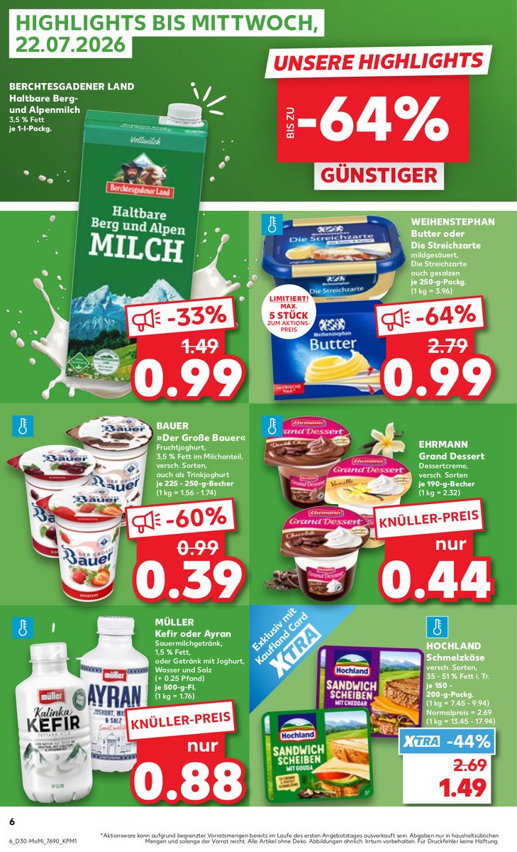 Kaufland catalog page 6 — 2026-07-20 to 2026-07-22