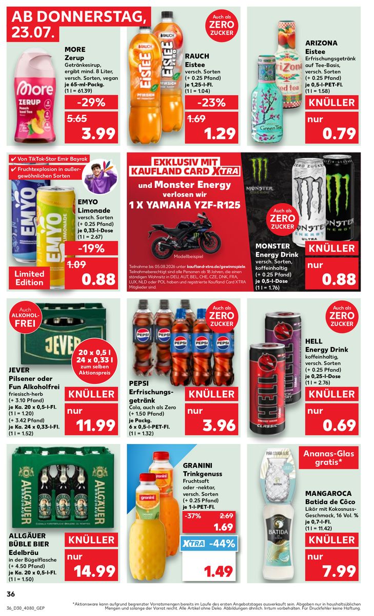 Kaufland catalog page 38 — 2026-07-23 to 2026-07-29