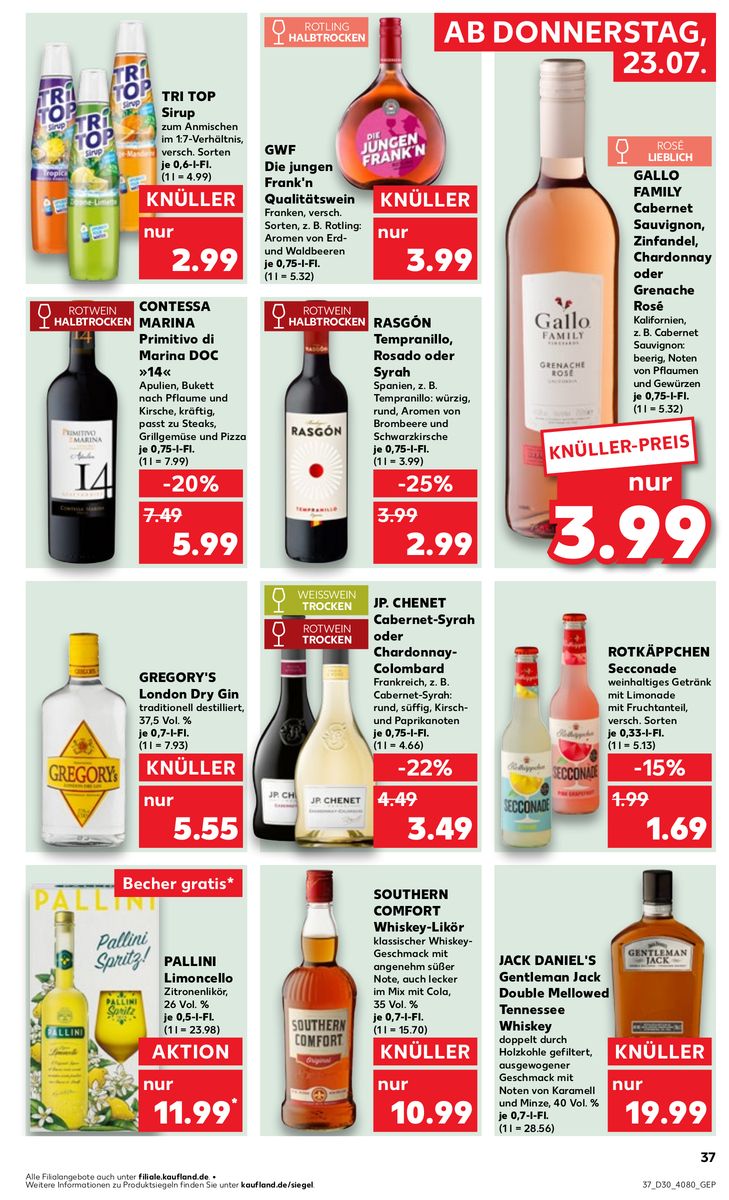 Kaufland catalog page 39 — 2026-07-23 to 2026-07-29