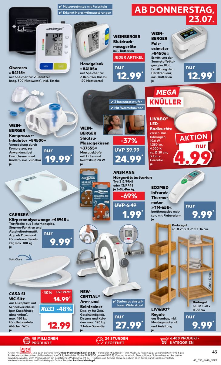 Kaufland catalog page 45 — 2026-07-23 to 2026-07-29