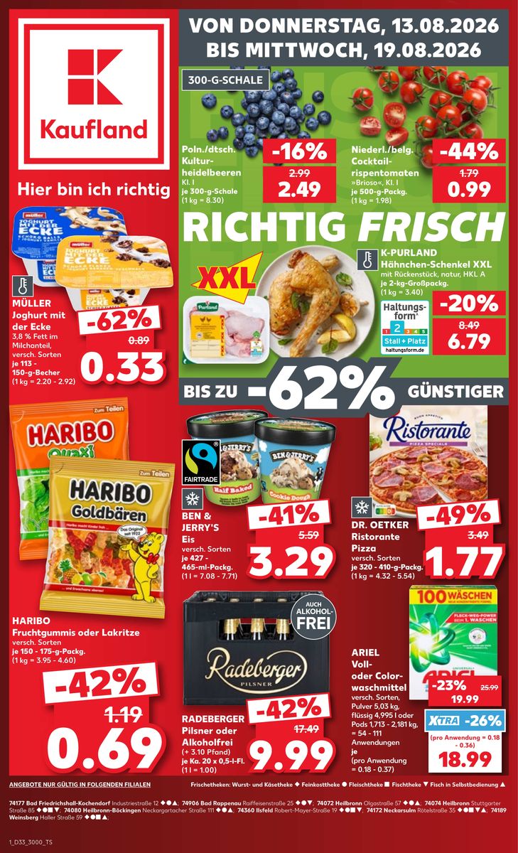 Kaufland catalog 2026-08-13 to 2026-08-19