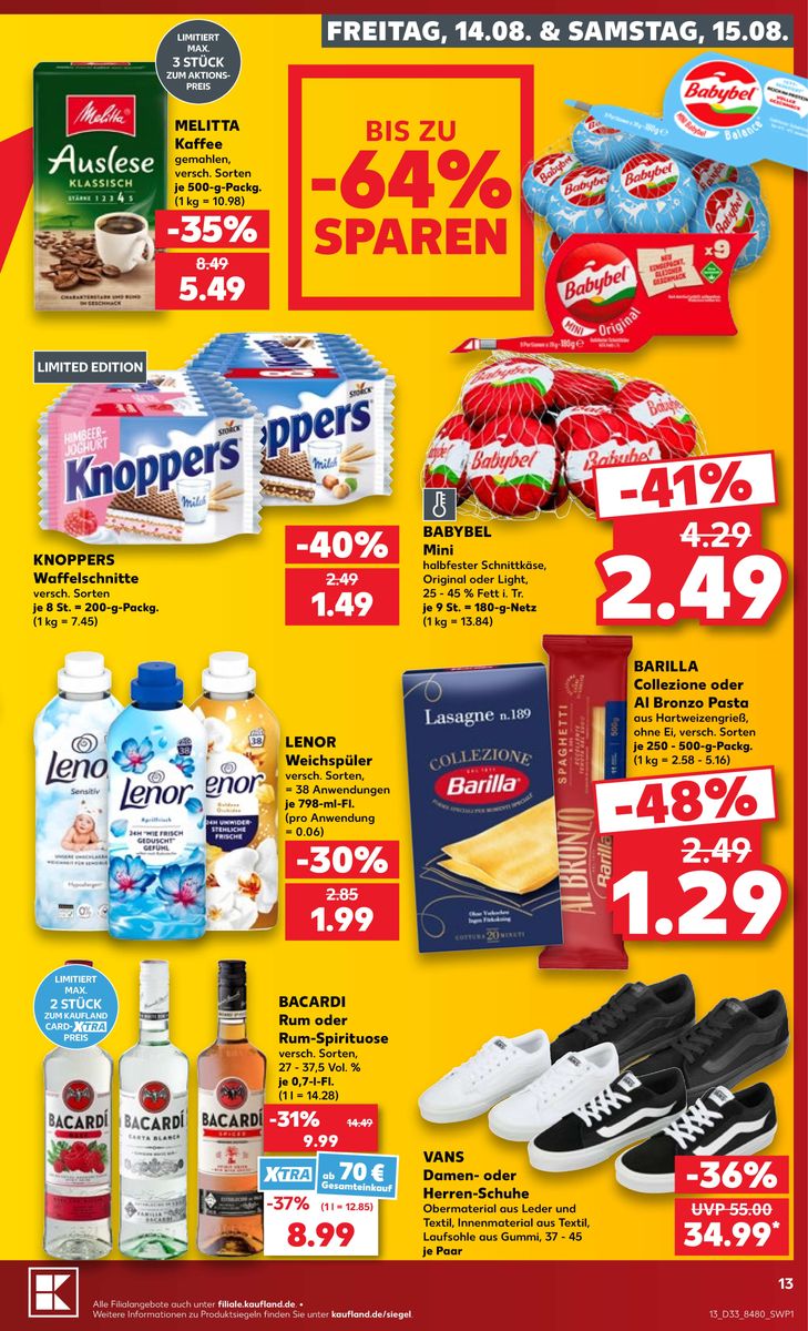 Kaufland catalog page 13 — 2026-08-13 to 2026-08-19