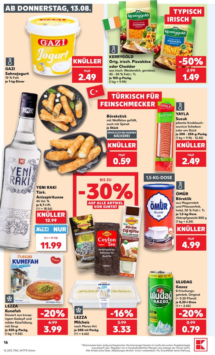Kaufland catalog page 16 — 2026-08-13 to 2026-08-19