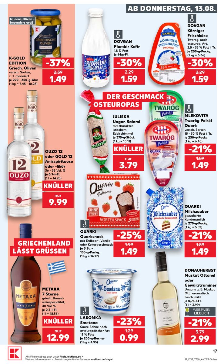 Kaufland catalog page 17 — 2026-08-13 to 2026-08-19