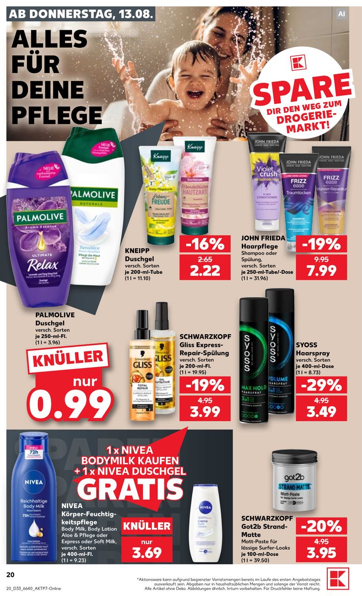 Kaufland catalog page 20 — 2026-08-13 to 2026-08-19