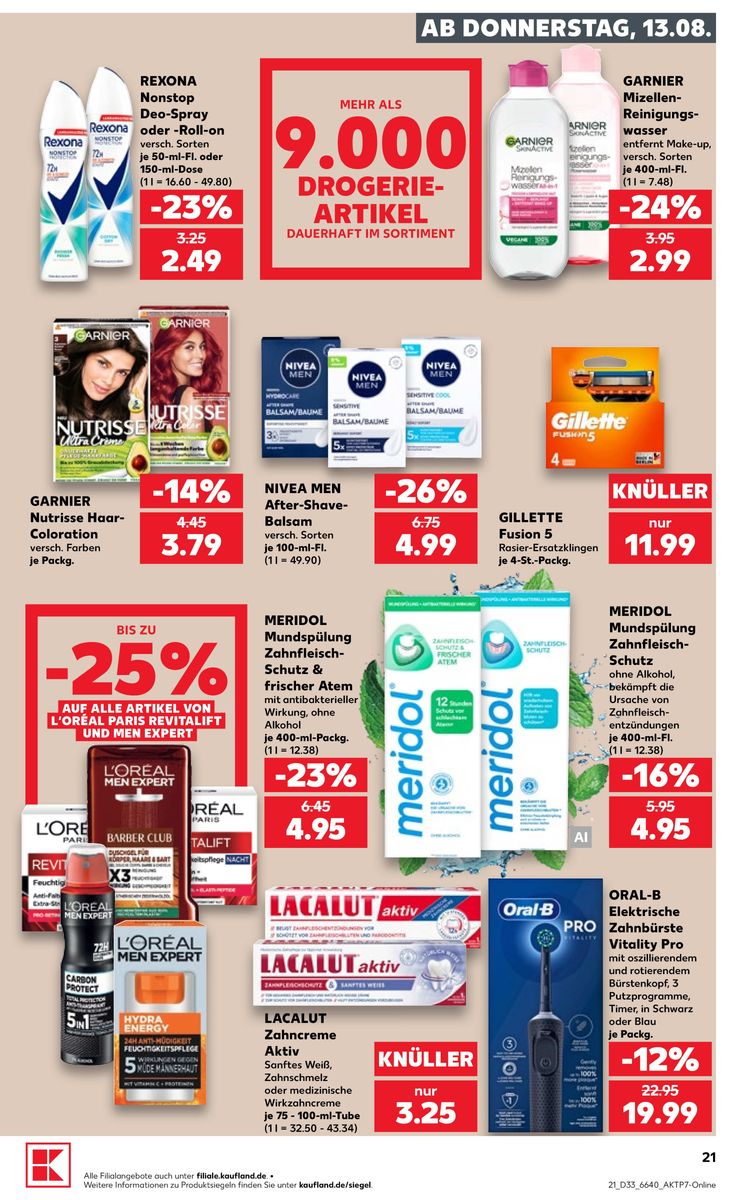 Kaufland catalog page 21 — 2026-08-13 to 2026-08-19