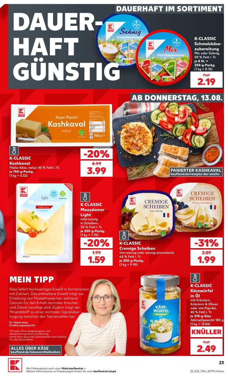 Kaufland catalog page 23 — 2026-08-13 to 2026-08-19
