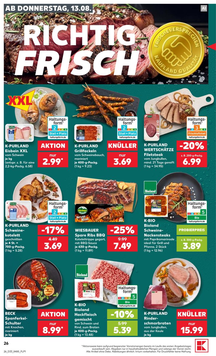 Kaufland catalog page 26 — 2026-08-13 to 2026-08-19