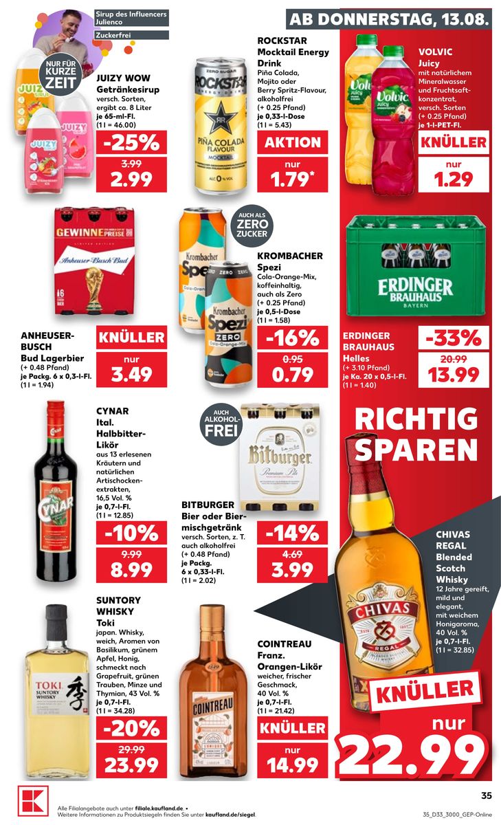 Kaufland catalog page 35 — 2026-08-13 to 2026-08-19