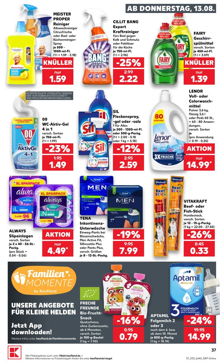 Kaufland catalog page 37 — 2026-08-13 to 2026-08-19