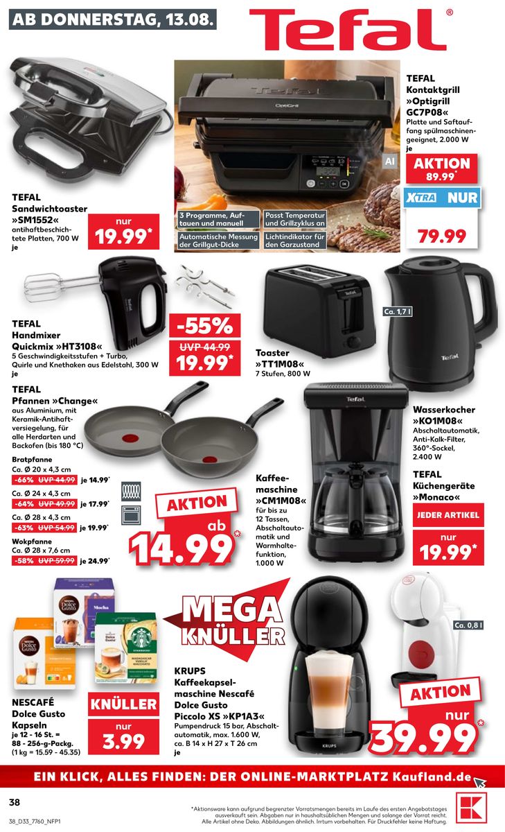 Kaufland catalog page 38 — 2026-08-13 to 2026-08-19