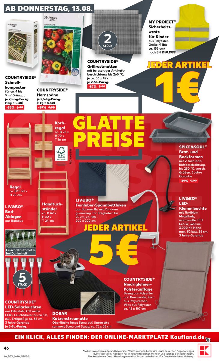 Kaufland catalog page 46 — 2026-08-13 to 2026-08-19