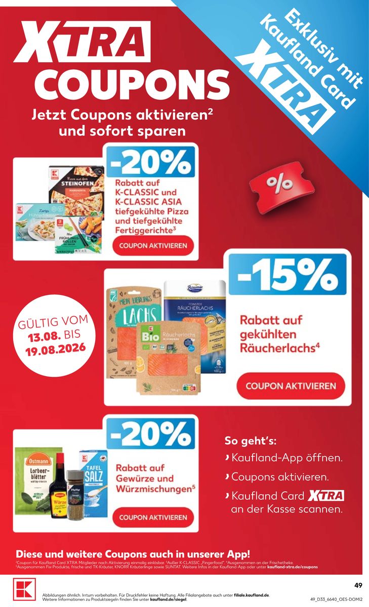 Kaufland catalog page 49 — 2026-08-13 to 2026-08-19