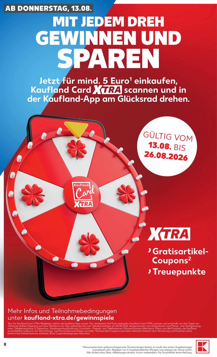 Kaufland catalog page 8 — 2026-08-13 to 2026-08-26