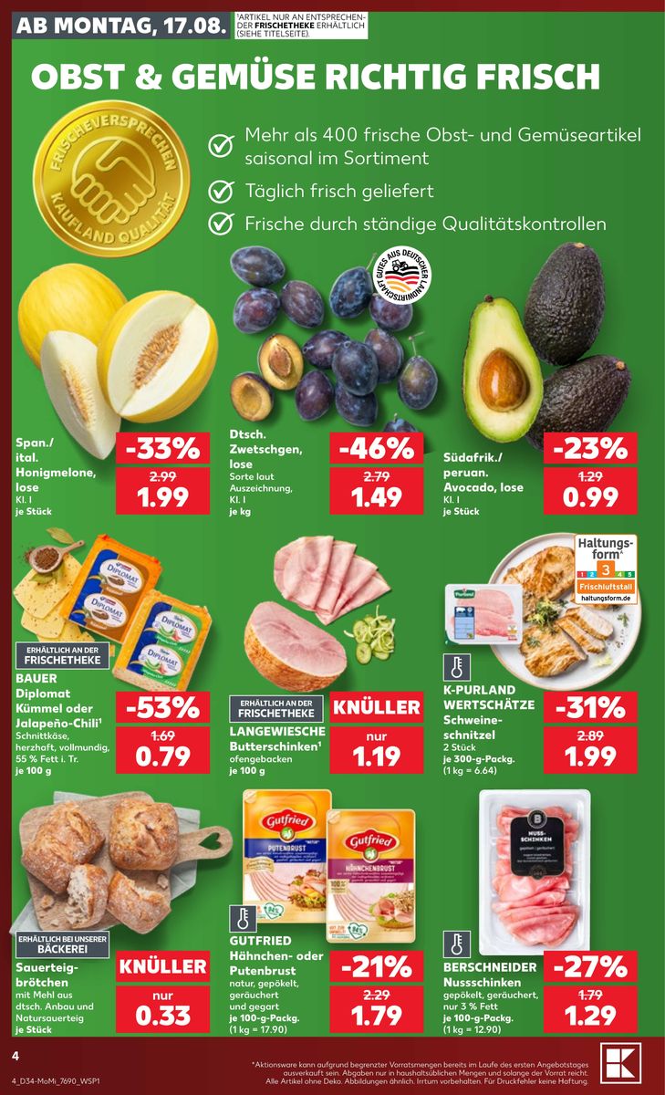 Kaufland catalog page 4 — 2026-08-17 to 2026-08-19