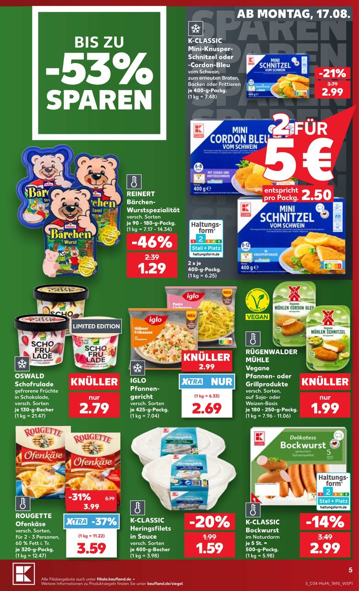 Kaufland catalog page 5 — 2026-08-17 to 2026-08-19