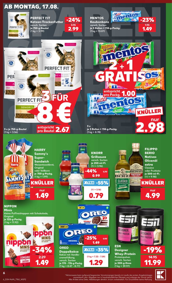 Kaufland catalog page 6 — 2026-08-17 to 2026-08-19