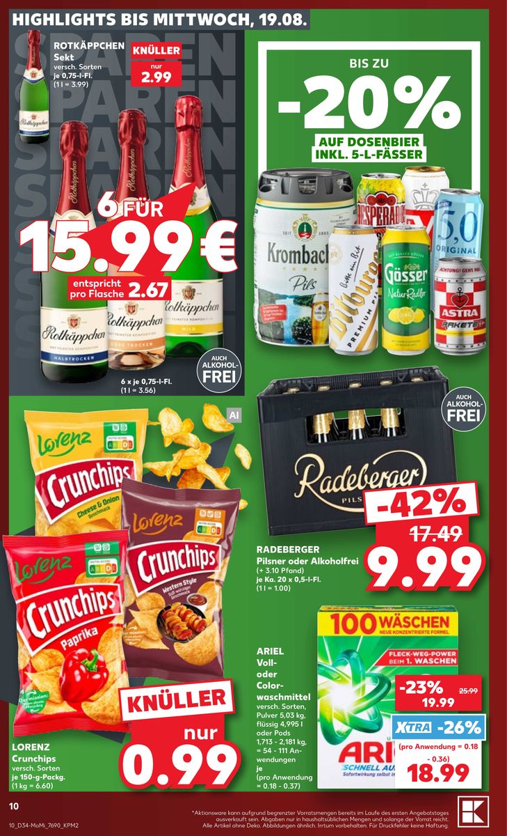 Kaufland catalog page 10 — 2026-08-17 to 2026-08-19