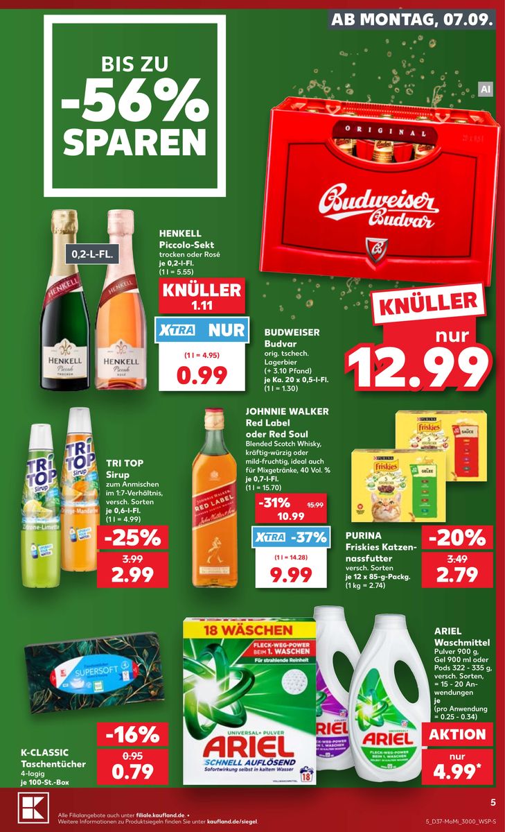 Kaufland catalog page 5 — 2026-09-07 to 2026-09-09