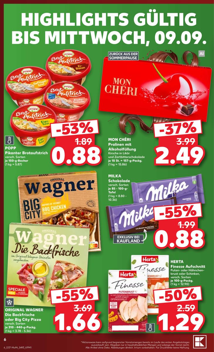 Kaufland catalog page 6 — 2026-09-07 to 2026-09-09