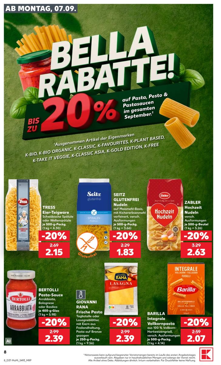 Kaufland catalog page 8 — 2026-09-07 to 2026-09-09