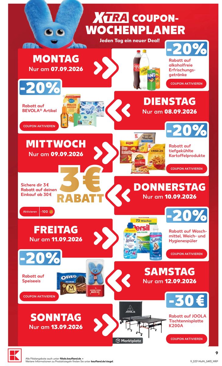 Kaufland catalog page 9 — 2026-09-07 to 2026-09-09