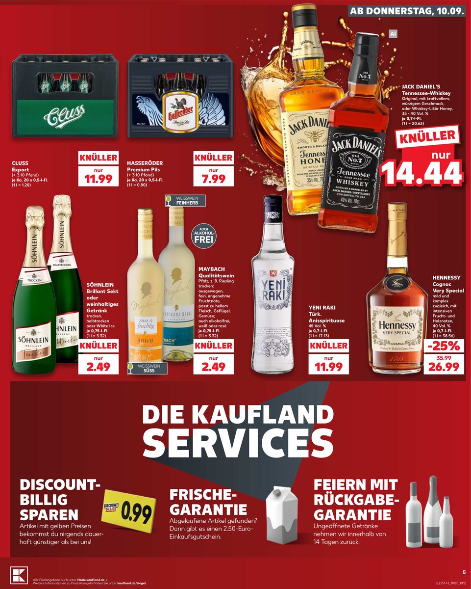 Kaufland catalog page 5 — 2026-09-10 to 2026-09-16