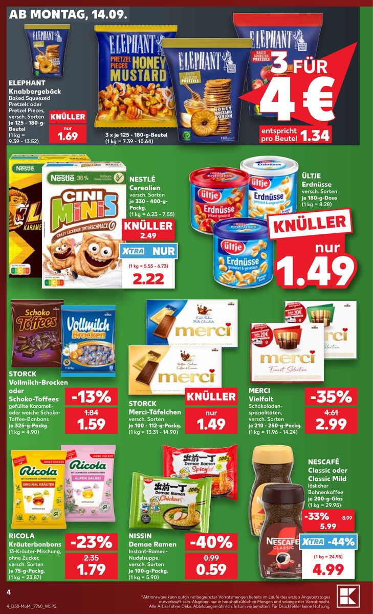 Kaufland catalog page 4 — 2026-09-14 to 2026-09-16