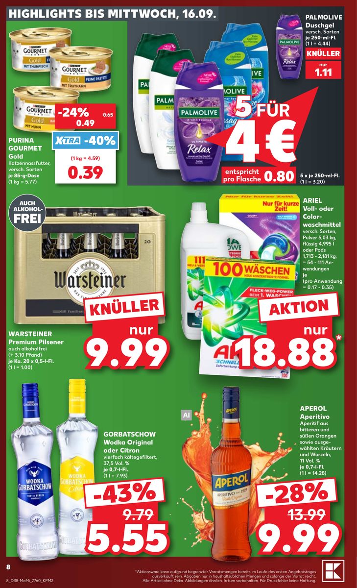 Kaufland catalog page 8 — 2026-09-14 to 2026-09-16
