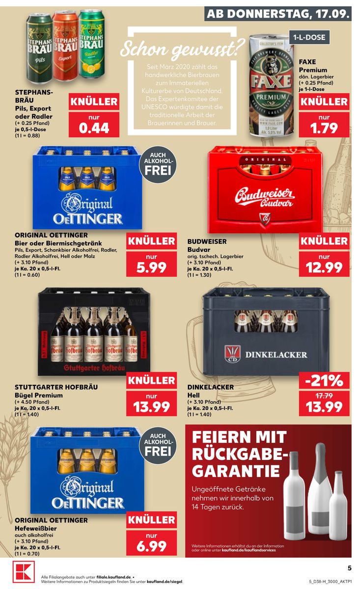 Kaufland catalog page 5 — 2026-09-17 to 2026-09-23