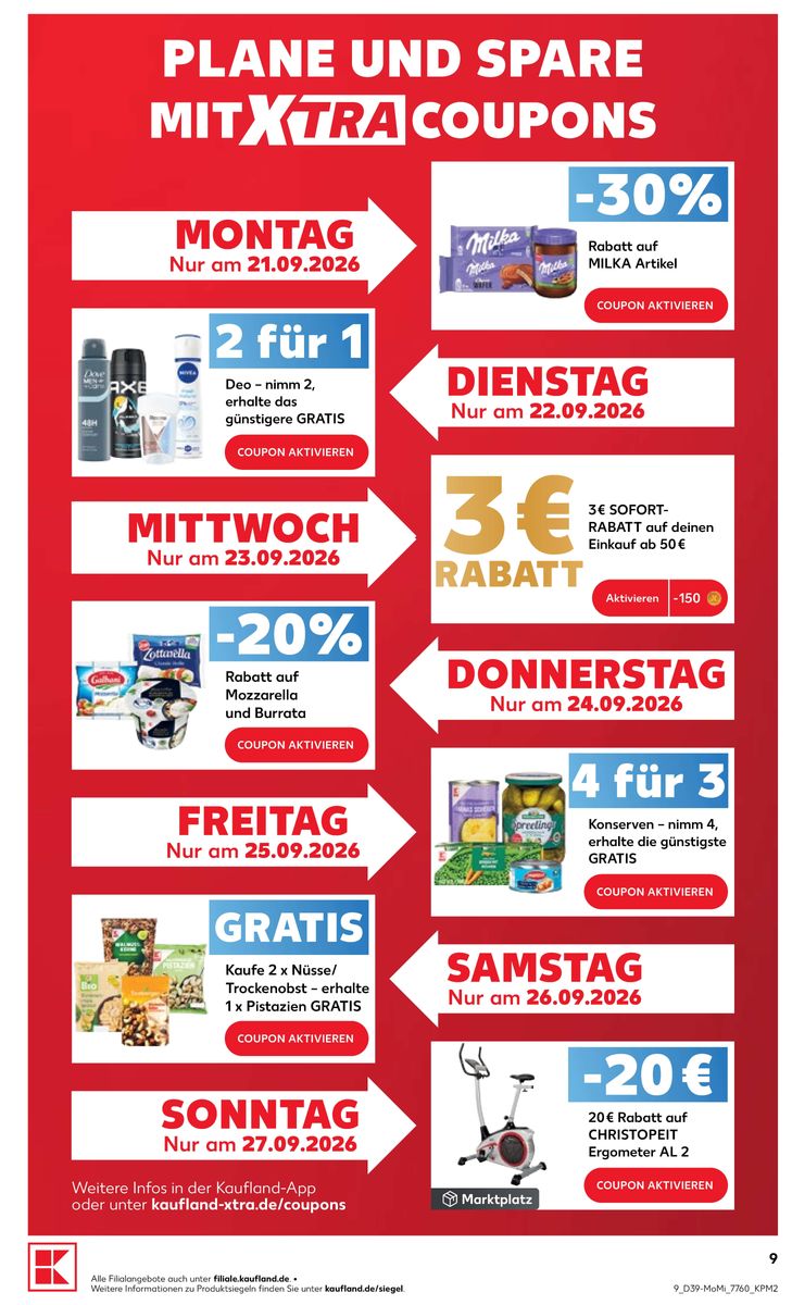 Kaufland catalog page 9 — 2026-09-21 to 2026-09-23