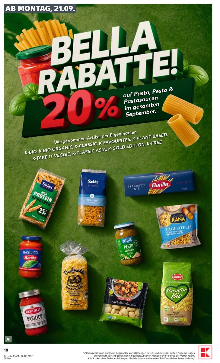 Kaufland catalog page 10 — 2026-09-21 to 2026-09-23