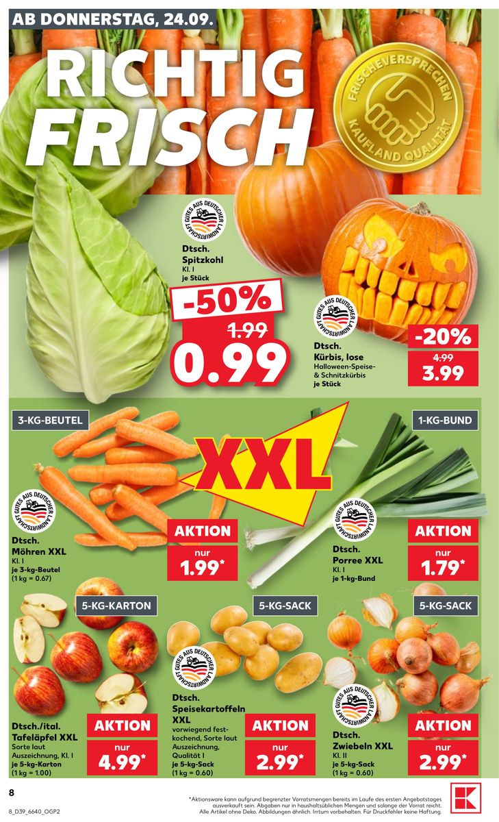 Kaufland catalog page 8 — 2026-09-24 to 2026-09-30