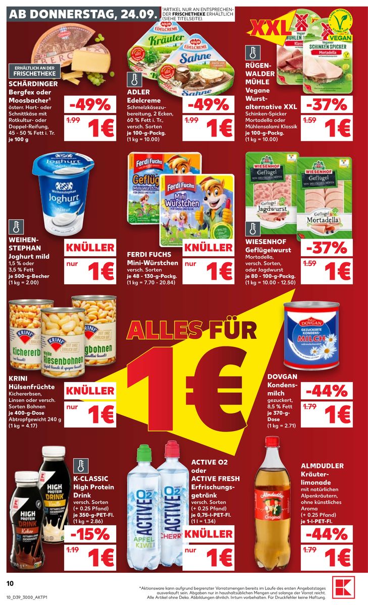 Kaufland catalog page 10 — 2026-09-24 to 2026-09-30