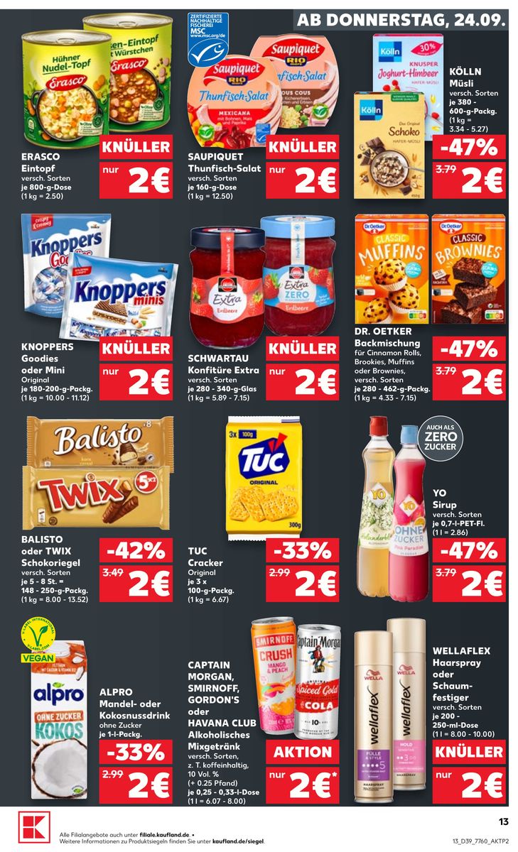 Kaufland catalog page 13 — 2026-09-24 to 2026-09-30