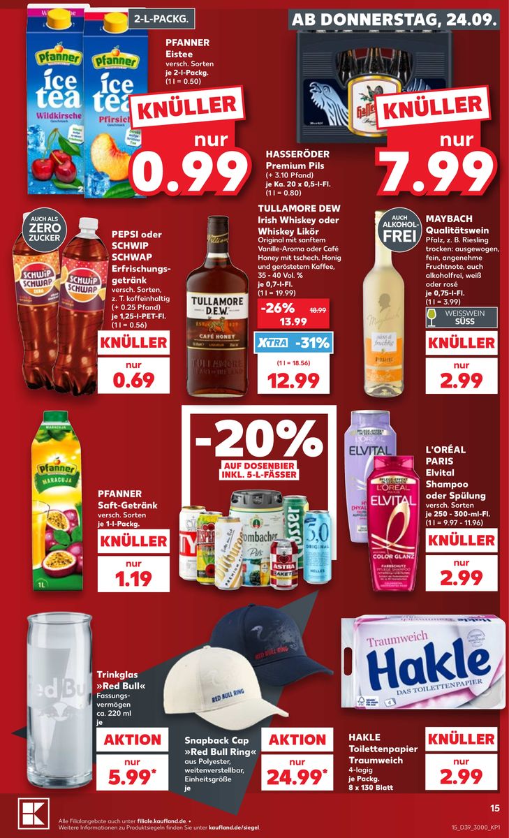 Kaufland catalog page 15 — 2026-09-24 to 2026-09-30