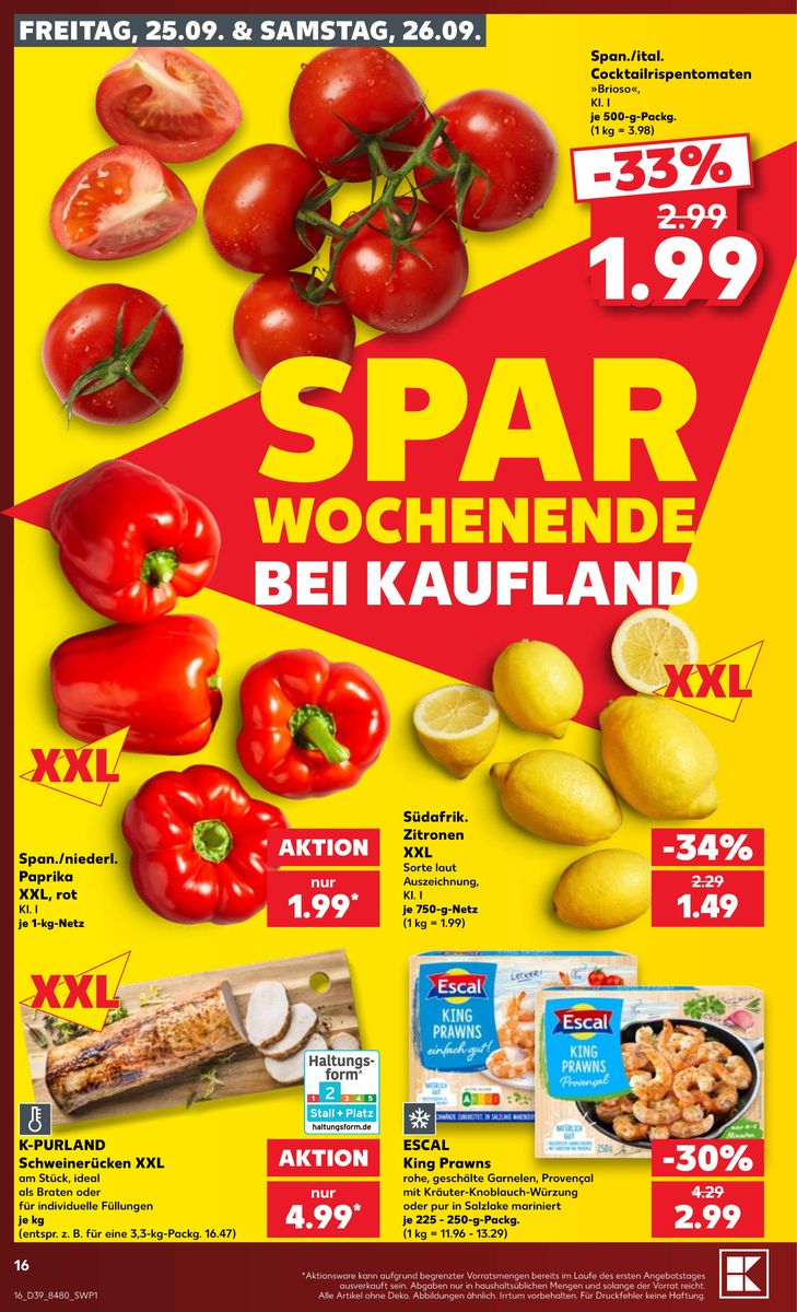 Kaufland catalog page 16 — 2026-09-24 to 2026-09-30