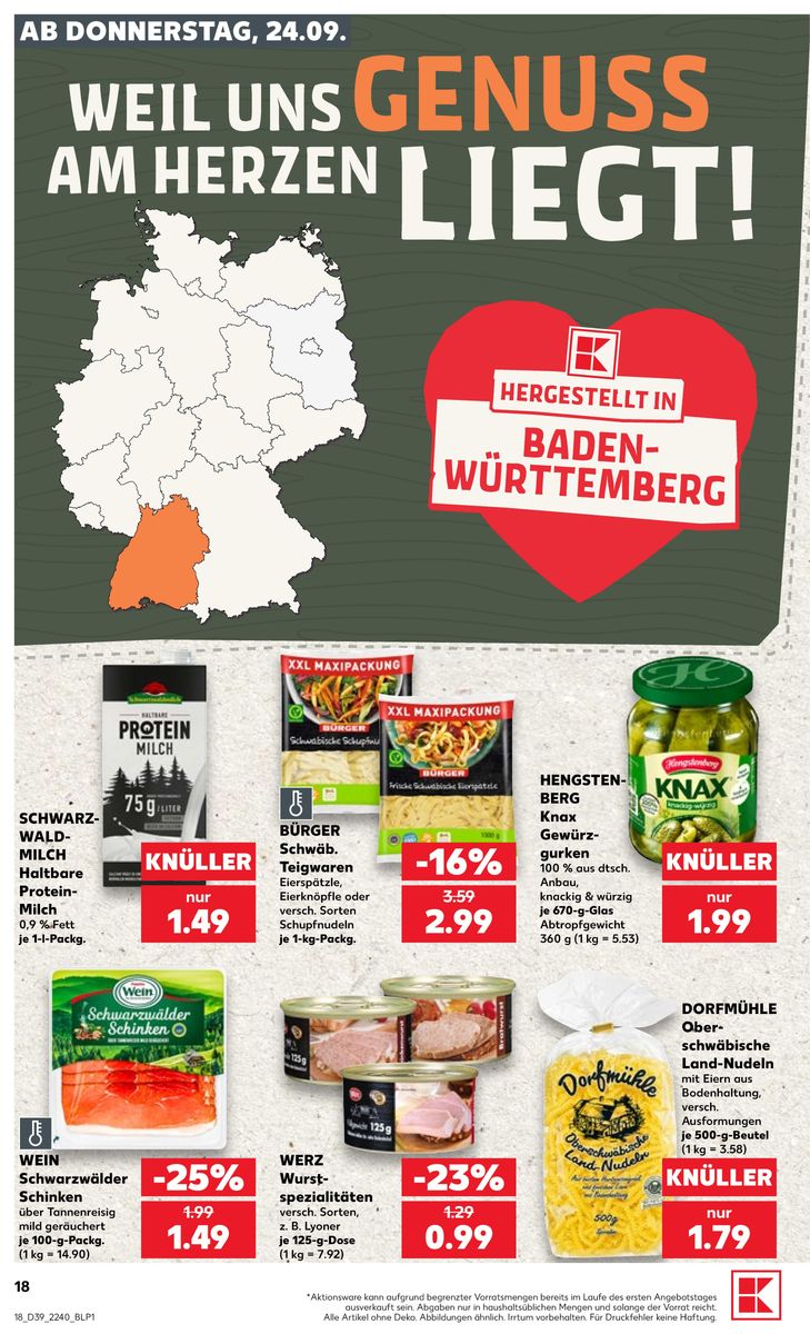 Kaufland catalog page 18 — 2026-09-24 to 2026-09-30