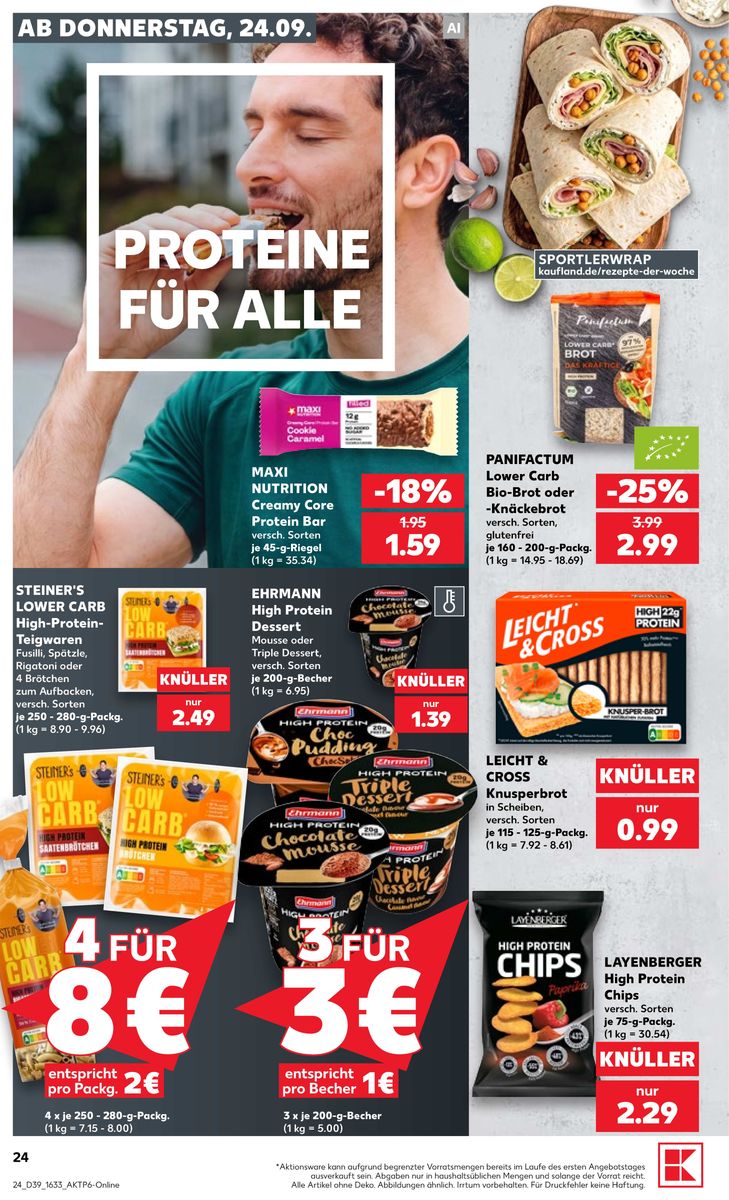 Kaufland catalog page 22 — 2026-09-24 to 2026-09-30