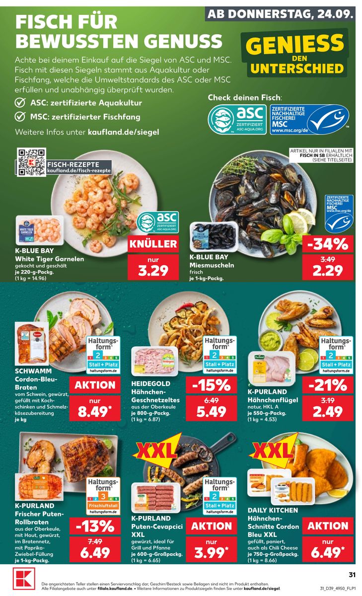 Kaufland catalog page 31 — 2026-09-24 to 2026-09-30