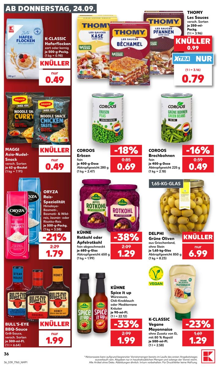 Kaufland catalog page 36 — 2026-09-24 to 2026-09-30