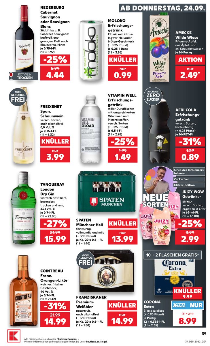 Kaufland catalog page 39 — 2026-09-24 to 2026-09-30