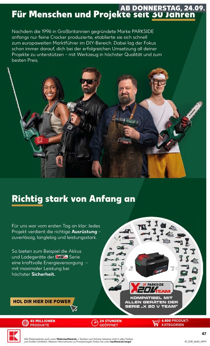 Kaufland catalog page 45 — 2026-09-24 to 2026-09-30