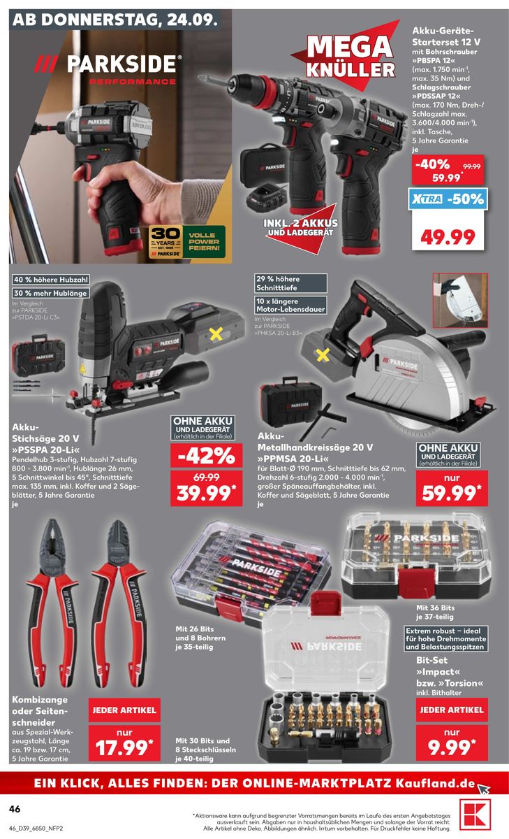 Kaufland catalog page 46 — 2026-09-24 to 2026-09-30
